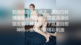 软绵绵的乖巧妹子，露脸白丝情趣装诱惑狼友，掰着逼逼给狼友看，揉着小奶子跳蛋自慰呻吟，表情好骚精彩刺激