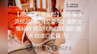 【顶级网红推女郎】超影像顶流极品网红『艾栗栗』最新火爆私拍 男友视角跪舔 插肛喷水 自虐口爱篇 (5)