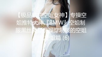 【极品航空空姐女神】专操空姐推特大神『BMW』空姐制服黑丝美腿玩操穿制服的空姐 海航空姐篇 (6)