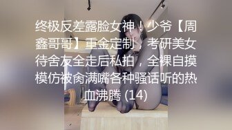 终极反差露脸女神！少爷【周鑫哥哥】重金定制，考研美女待舍友全走后私拍，全裸自摸模仿被肏满嘴各种骚话听的热血沸腾 (14)